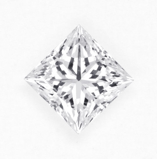 Foto 1 - Diamant 0,45 Carat Lupenrein River Princess Schliff DPL, D6173
