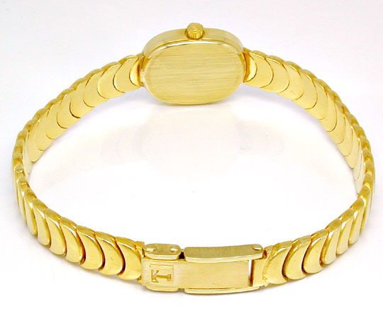 Foto 4 - Tissot Damen-Armbanduhr 14K Gelbgold Topuhr Ungetragen, U1022